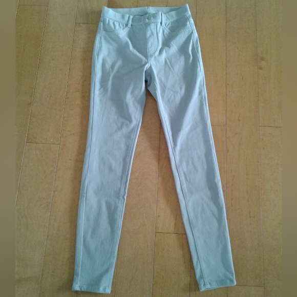 Uniqlo Japan Pants Womens S Small Stretch Skinny gray denim leggings jeans - Picture 4 of 4